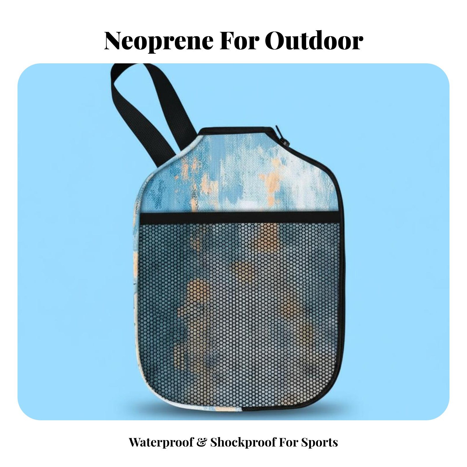Pickleball Paddle - Pickleball Paddle Cover Portable Pickleball Racket