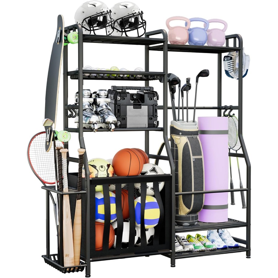 Sports Equipment Outdoor Storage - Garage Sports Equipment Organizer Golf Bag