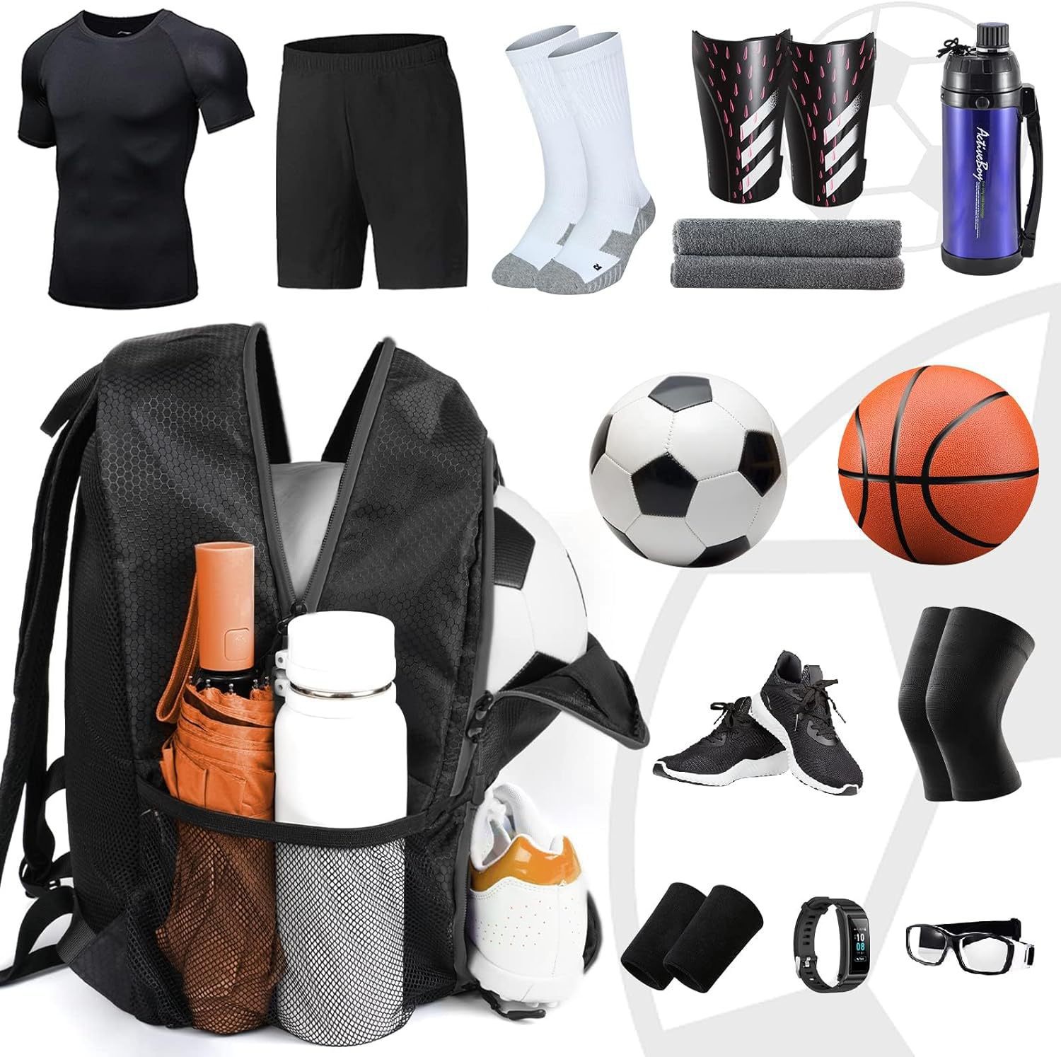 Oxford Backpack Football Bag W - Sports Equipment Outdoor Storage recensione e prezzo