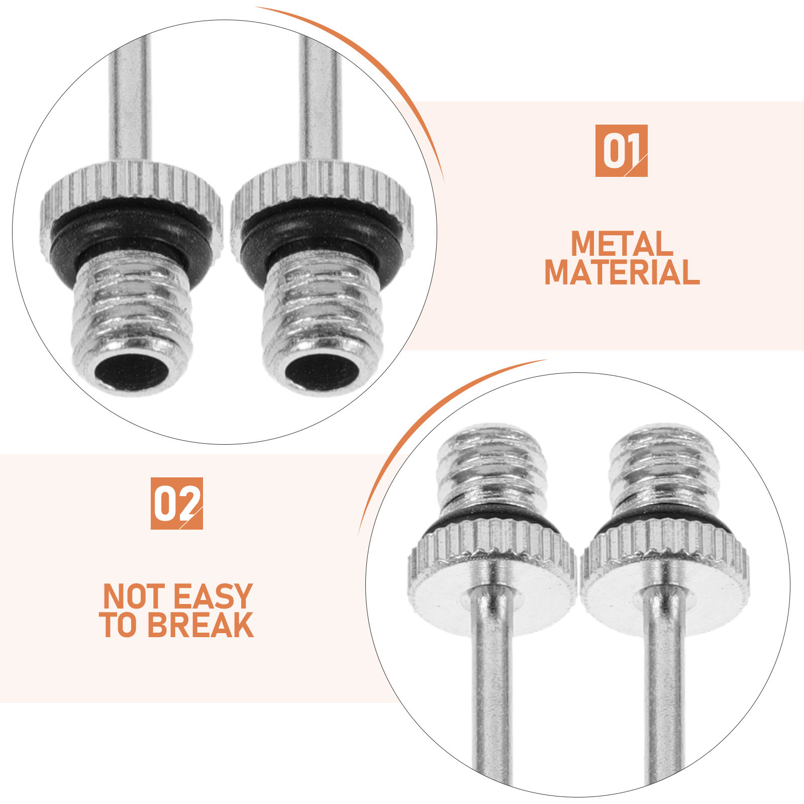 10Pcs Ball Pump Needles Metal  - Sports Equipment Basketball recensione e prezzo