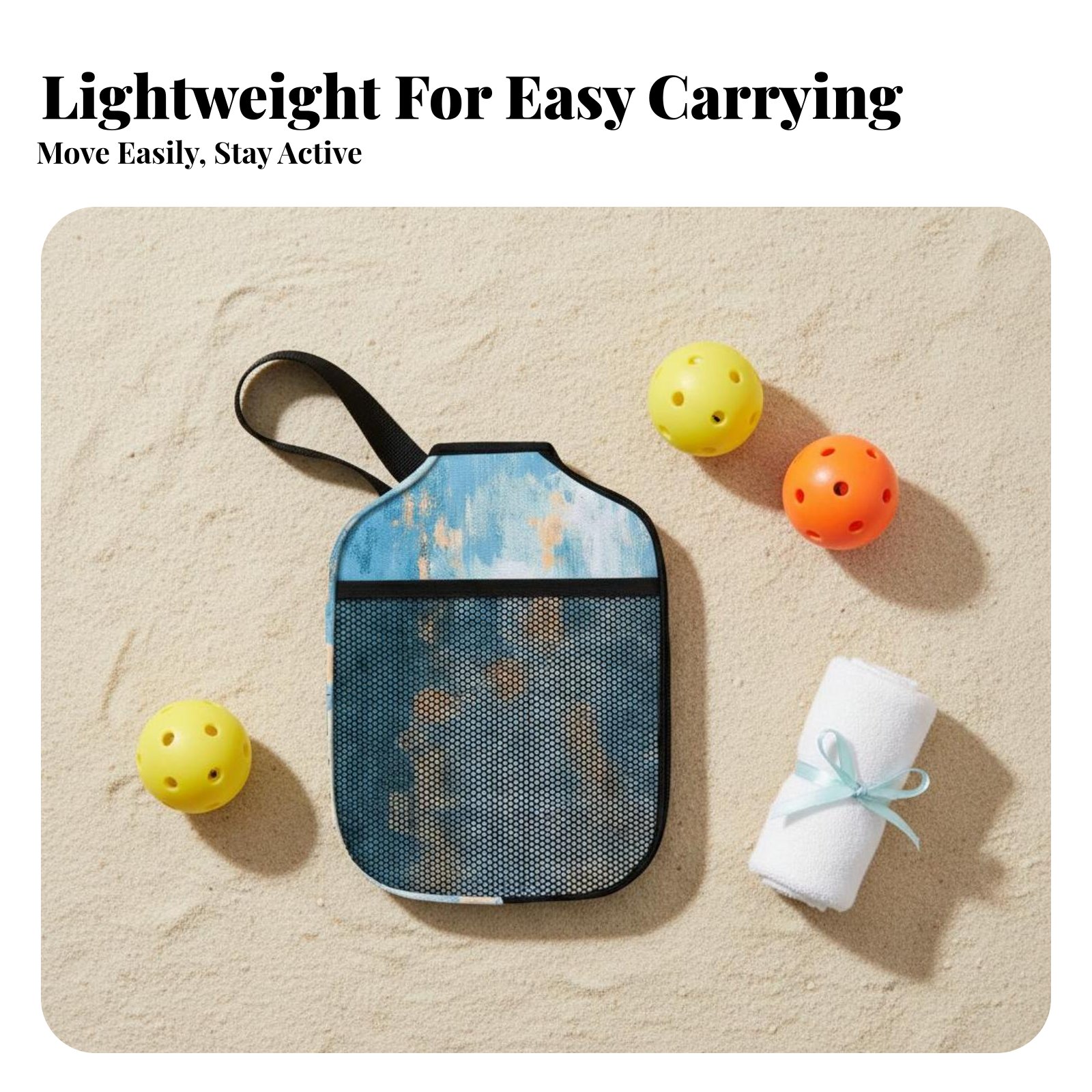 Pickleball Paddle Cover Portab - Pickleball Paddle recensione e prezzo