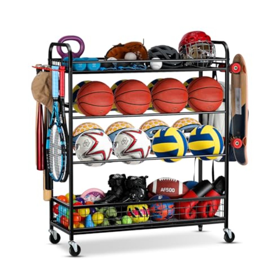 Garage Sports Equipment Organi - Sports Equipment Outdoor Storage recensione e prezzo