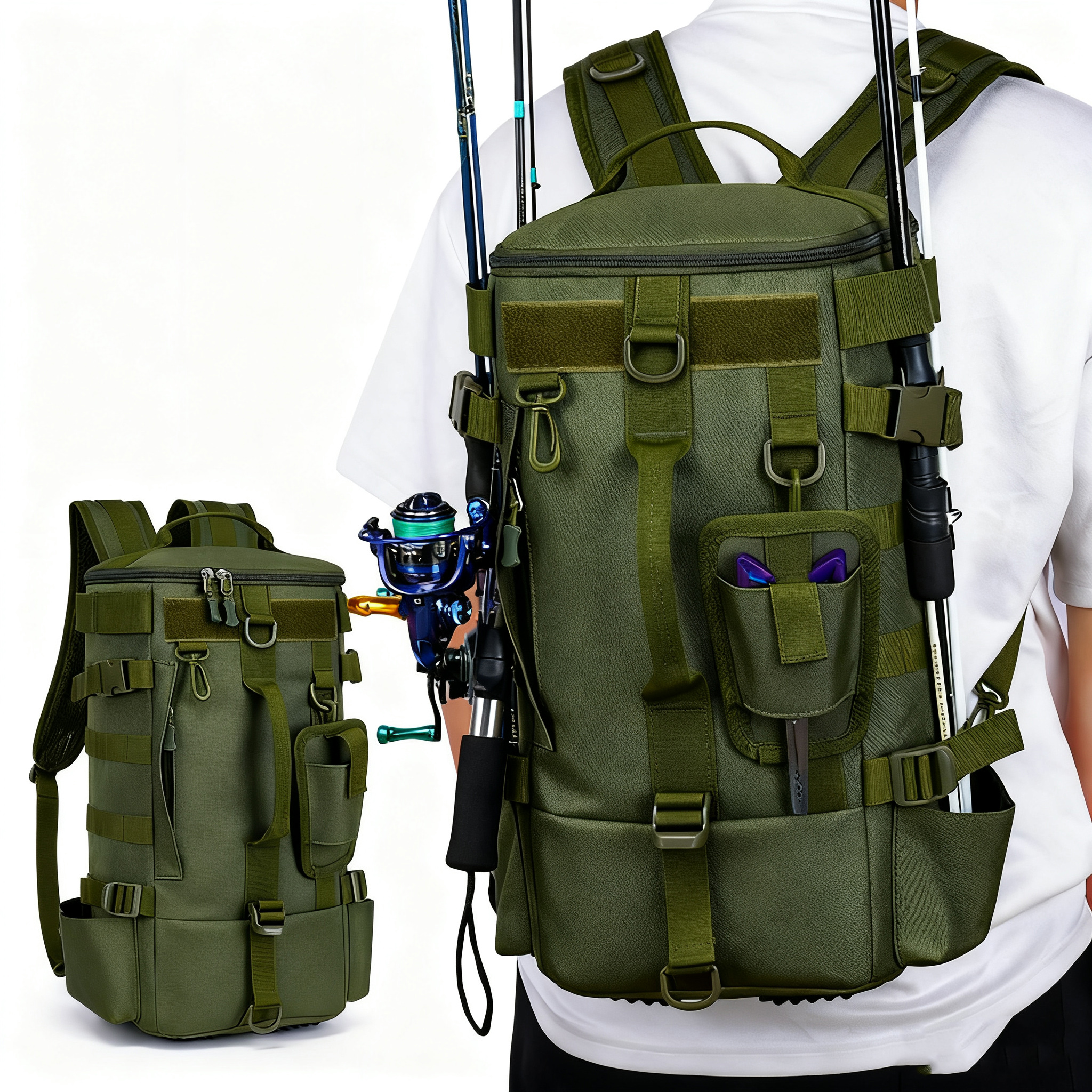 Multifunctional Fishing Backpa - Sports Equipment Outdoor Storage recensione e prezzo