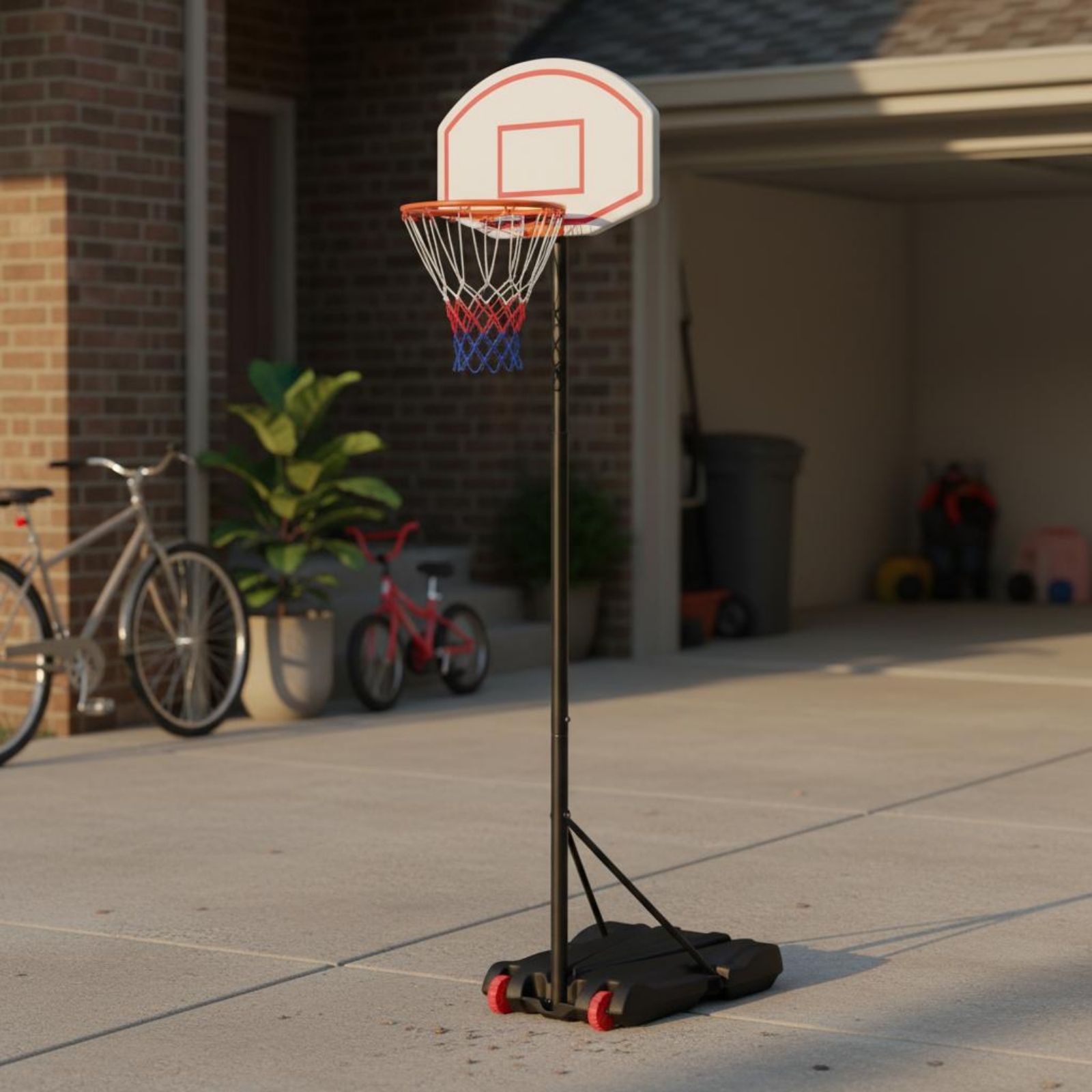 Height Adjustable Hoop Indoor  - Sports Equipment Basketball recensione e prezzo