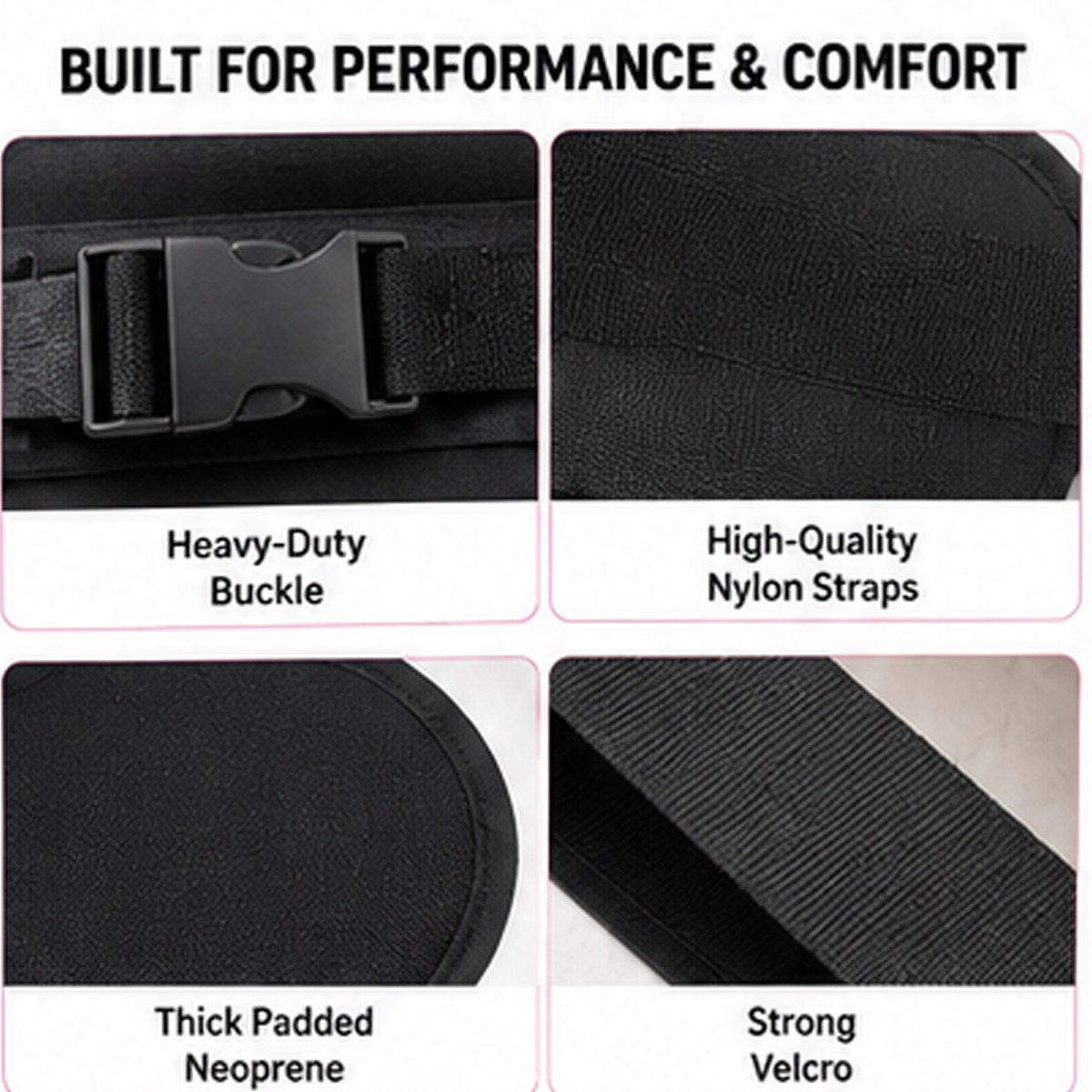 Heavy Duty Nylon Hip Thrust Be - Sports Equipment Near Me recensione e prezzo