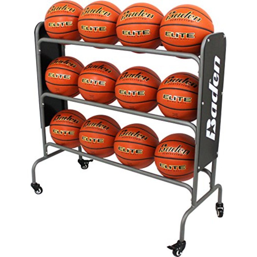 Steel Basketball Rack with Whe - Sports Equipment Basketball recensione e prezzo