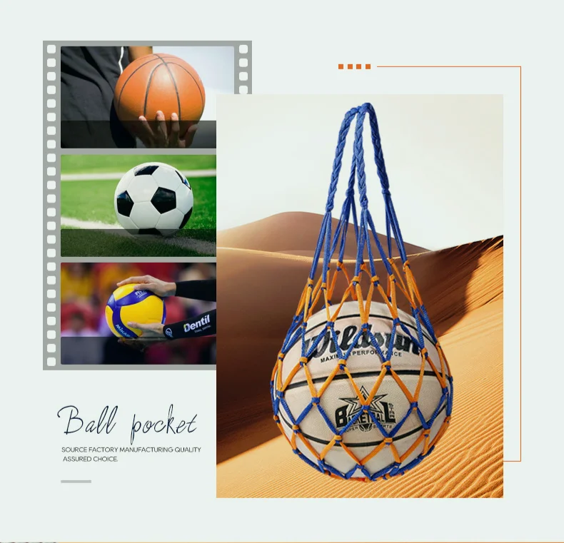 1PC Football Net Bag Nylon Bol - Sports Equipment Outdoor Storage recensione e prezzo