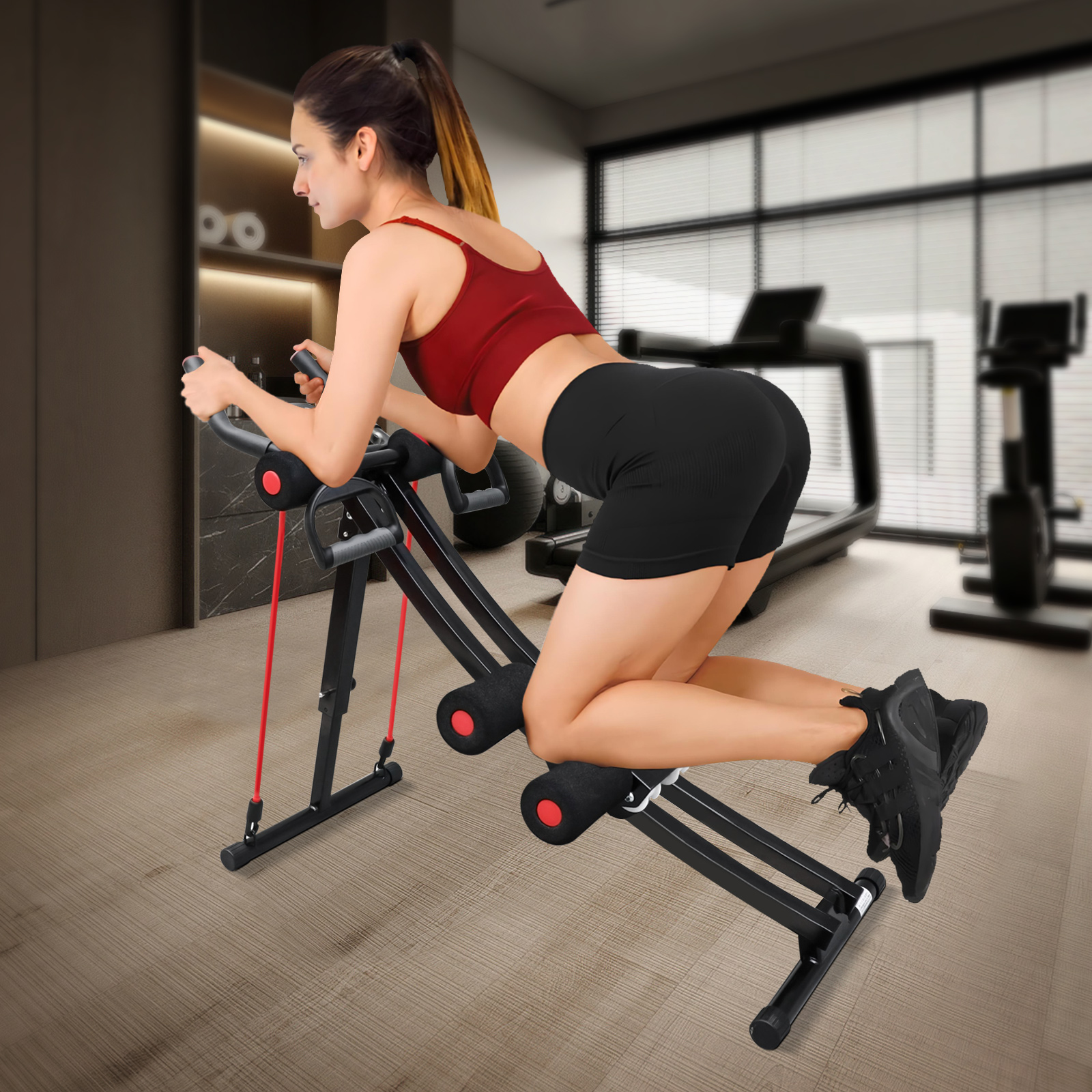 GIKPAL Foldable Ab Machine Ab  - Sports Equipment Near Me recensione e prezzo