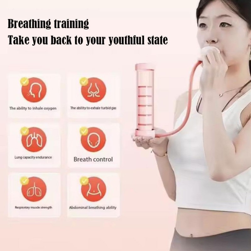 Breathing Exercise Device for  - Sports Equipment Near Me recensione e prezzo
