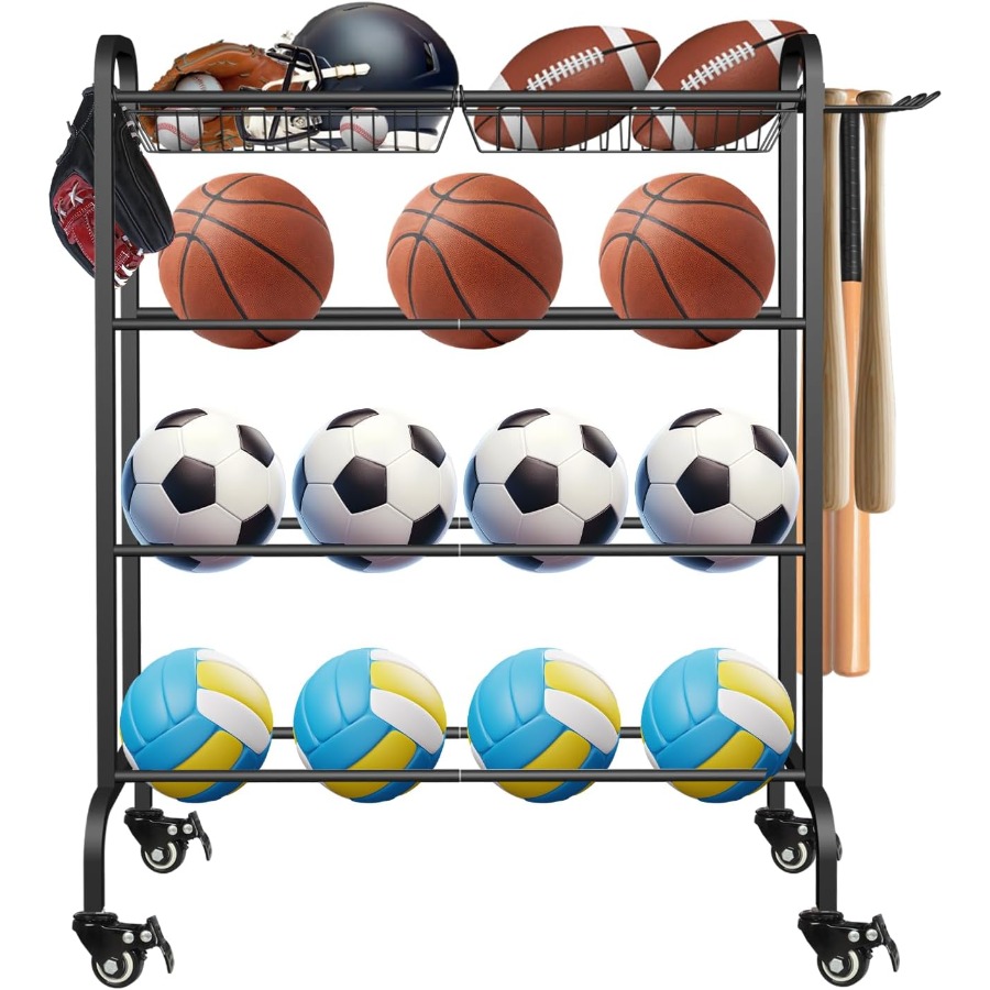 Basketball Racks Holder for Ba - Sports Equipment Basketball recensione e prezzo