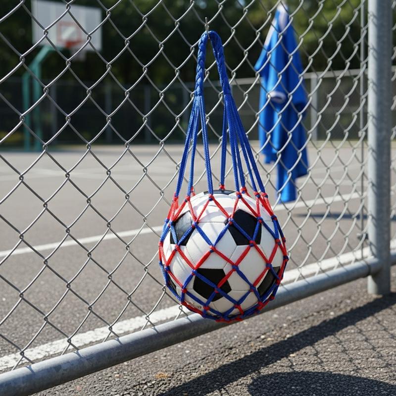 Football Net Bag Nylon Bold St - Sports Equipment Outdoor Storage recensione e prezzo
