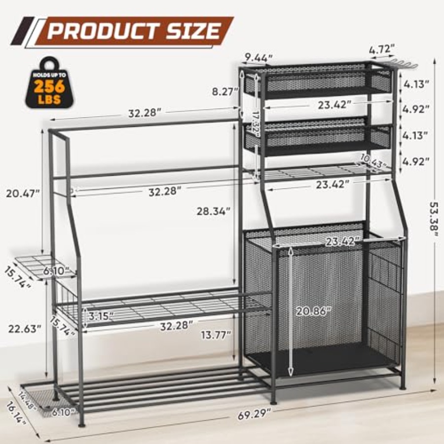 Garage Sports Equipment Organi - Sports Equipment Basketball recensione e prezzo