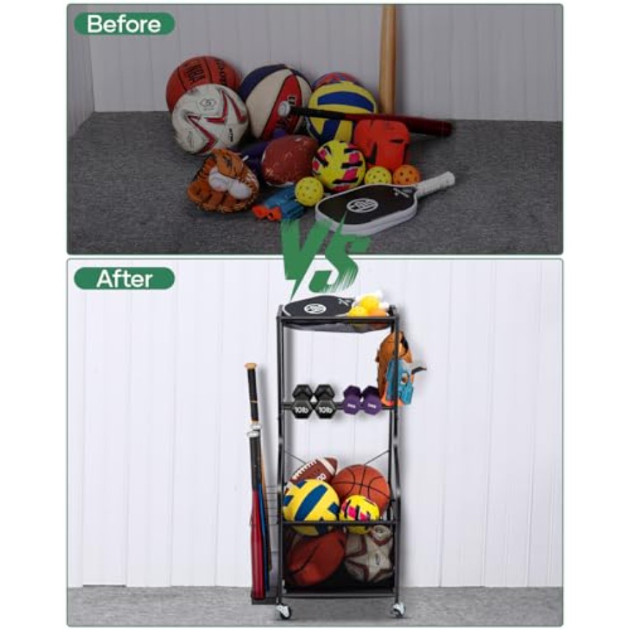 Sports Equipment Garage Organi - Sports Equipment Outdoor Storage recensione e prezzo
