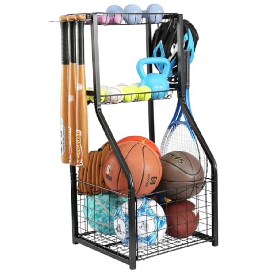 Sports Equipment Organizer for - Sports Equipment Outdoor Storage recensione e prezzo