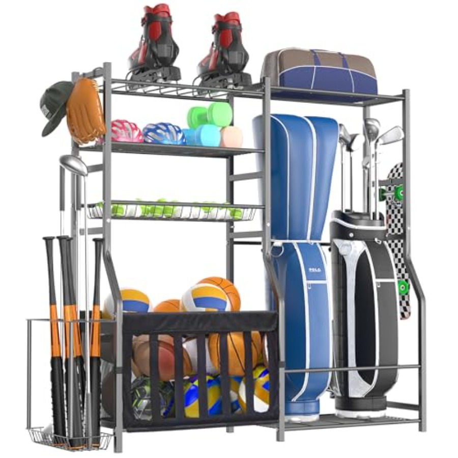 Heavy Duty Garage Sports Equip - Sports Equipment Basketball recensione e prezzo