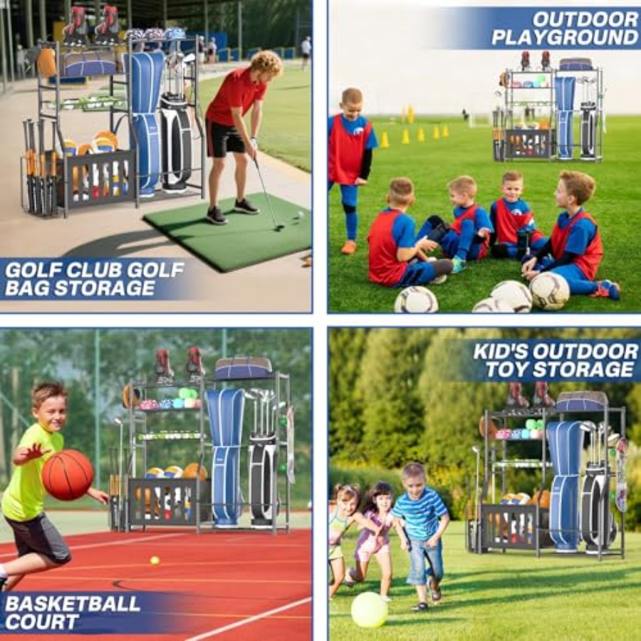 Heavy Duty Garage Sports Equip - Sports Equipment Basketball recensione e prezzo