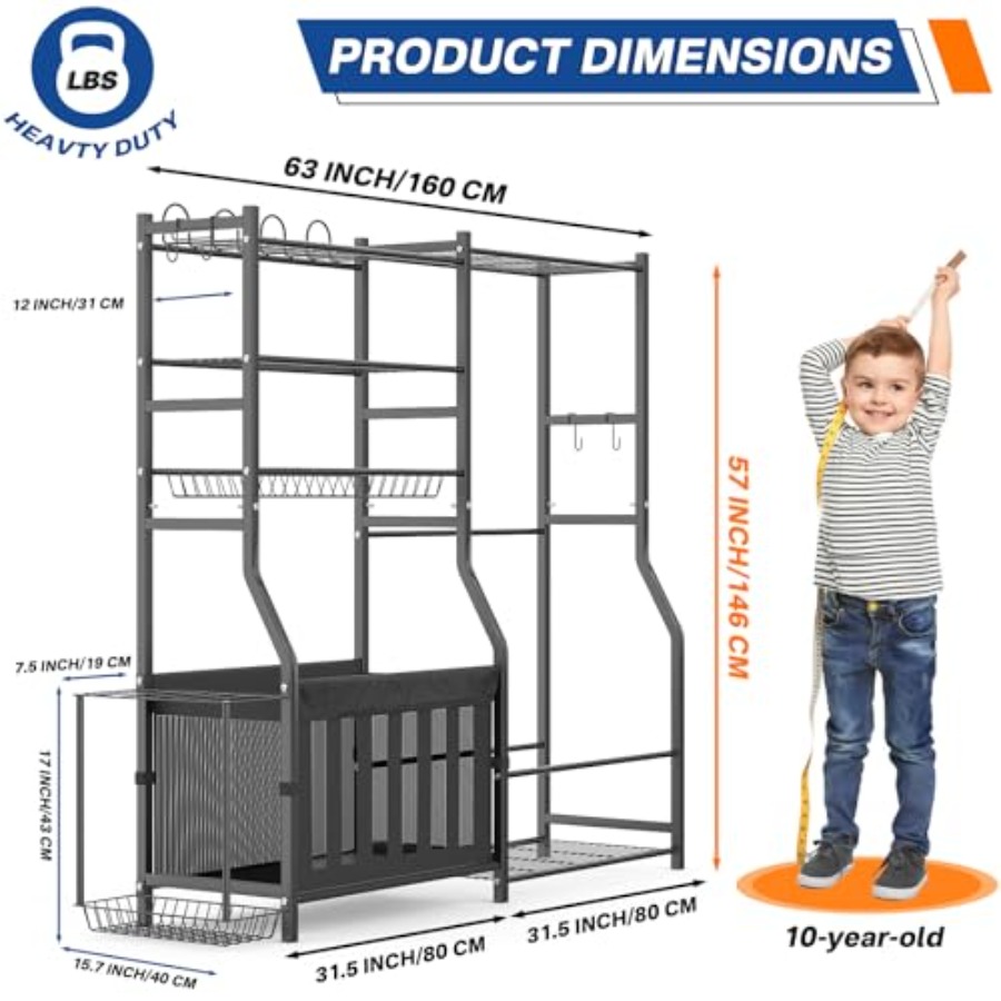 Heavy Duty Garage Sports Equip - Sports Equipment Basketball recensione e prezzo